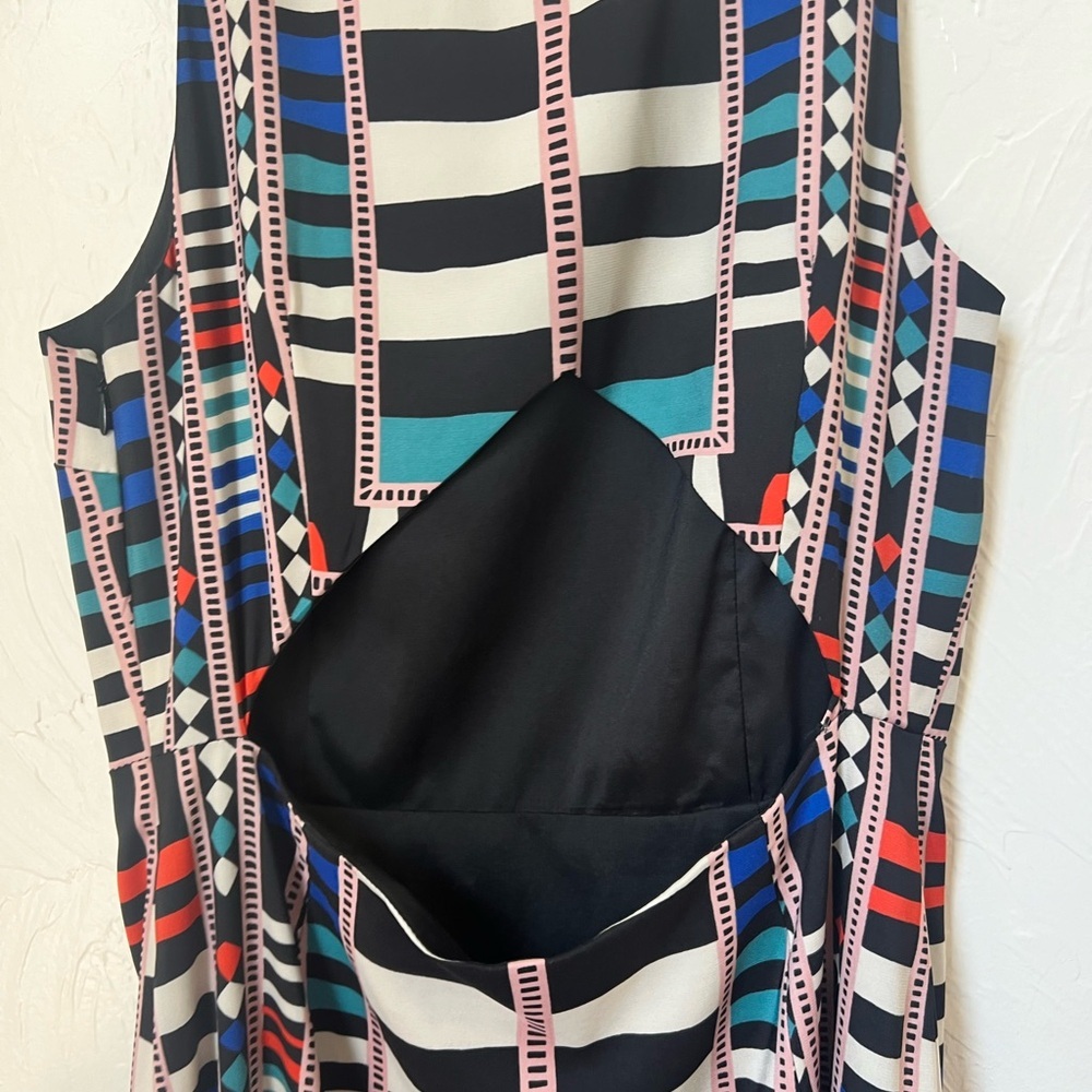 Mara Hoffman geometric cutout maxi dress size 6 - Picture 9 of 10